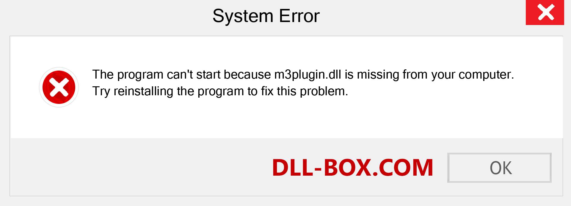  m3plugin.dll file is missing?. Download for Windows 7, 8, 10 - Fix  m3plugin dll Missing Error on Windows, photos, images
